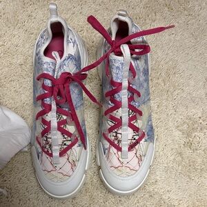 Dion Lee Women's Sneakers with Pink and Blue Accents